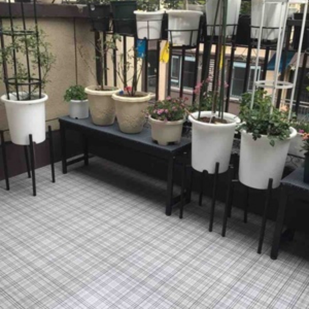 Outdoor Furniture Balcony - حامل نباتات الأثاث الخارجي 40 سم،
