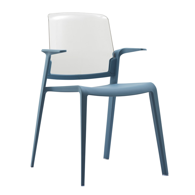 Outdoor Furniture One Piece - كرسي PP معدل مع مسند ظهر