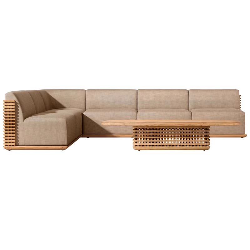 Outdoor Furniture Teak - أريكة خشب الساج في الهواء الطلق