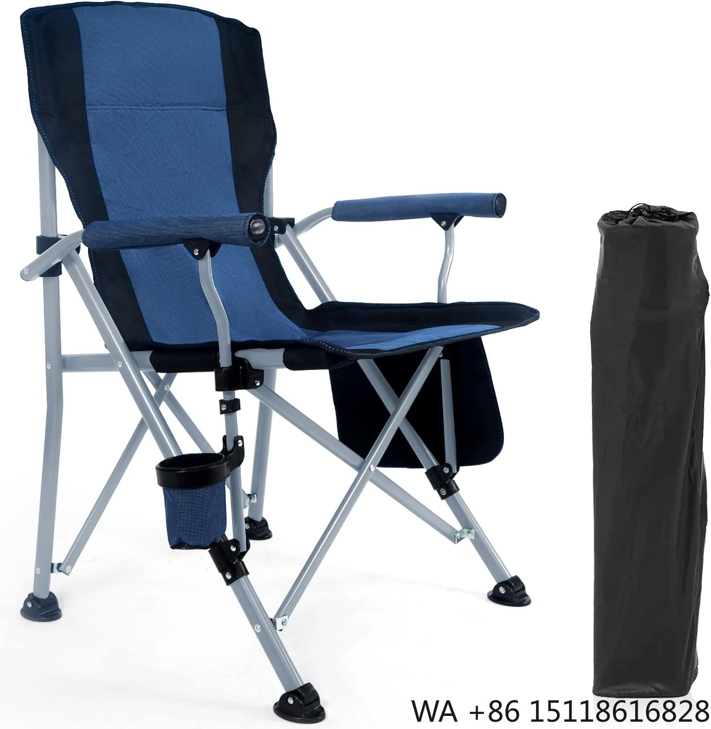 Outdoor Furniture Recliner Set - كرسي تخييم خارجي قابل للطي ومحمول