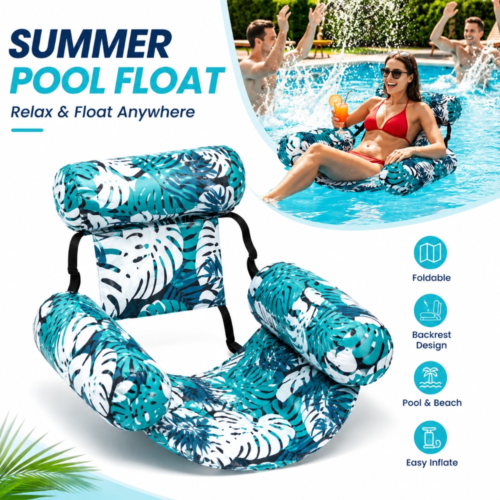 Outdoor Furniture For Pool - كرسي حمام سباحة قابل للنفخ شديد