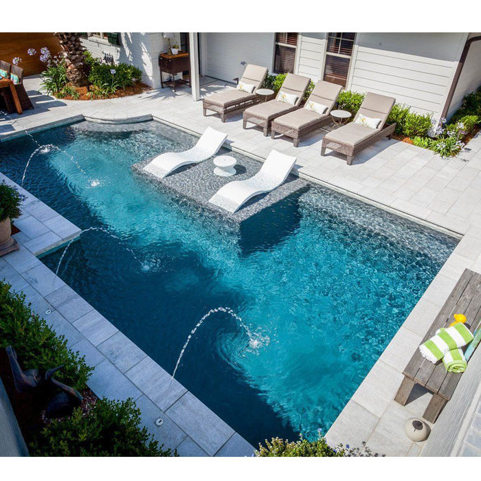 Outdoor Furniture For Pool - أثاث خارجي للفنادق، كراسي استلقاء بجانب