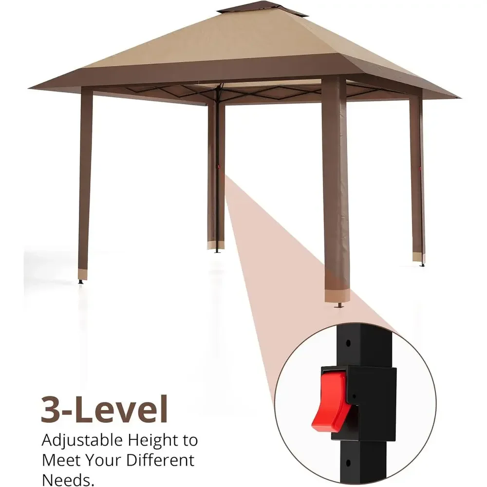 جازيبو خارجي 13×13 مع غطاء شبك - مراجعة Outdoor Furniture Balcony وسعره