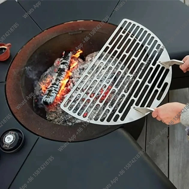 طاولة نار خارجية بدون دخان من  - مراجعة Outdoor Furniture Fire Pit Set وسعره