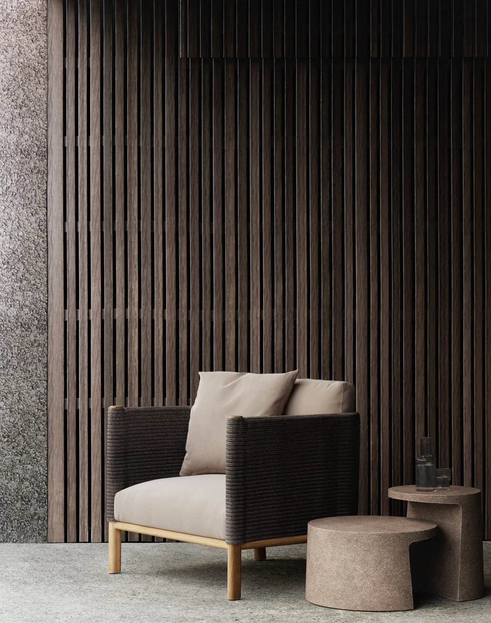 أريكة خارجية أحادية المقعد بإط - مراجعة Outdoor Furniture Teak وسعره