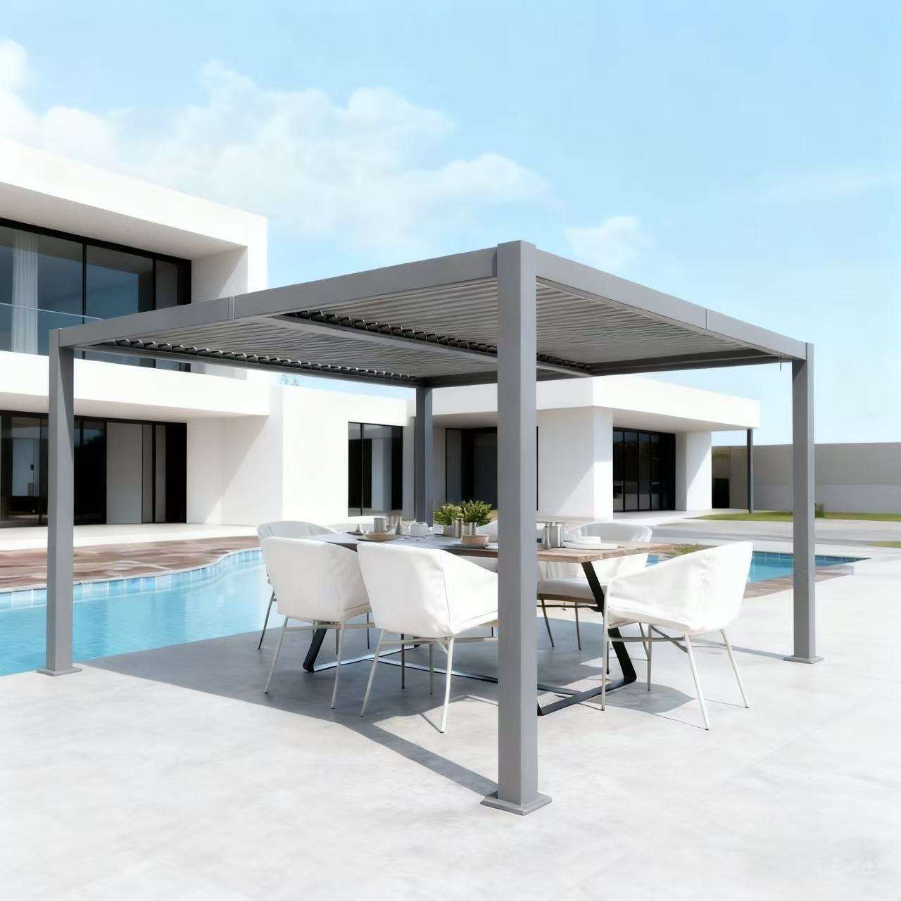 فيلا فاخرة للحماية من الشمس في - مراجعة Outdoor Furniture For Pool وسعره