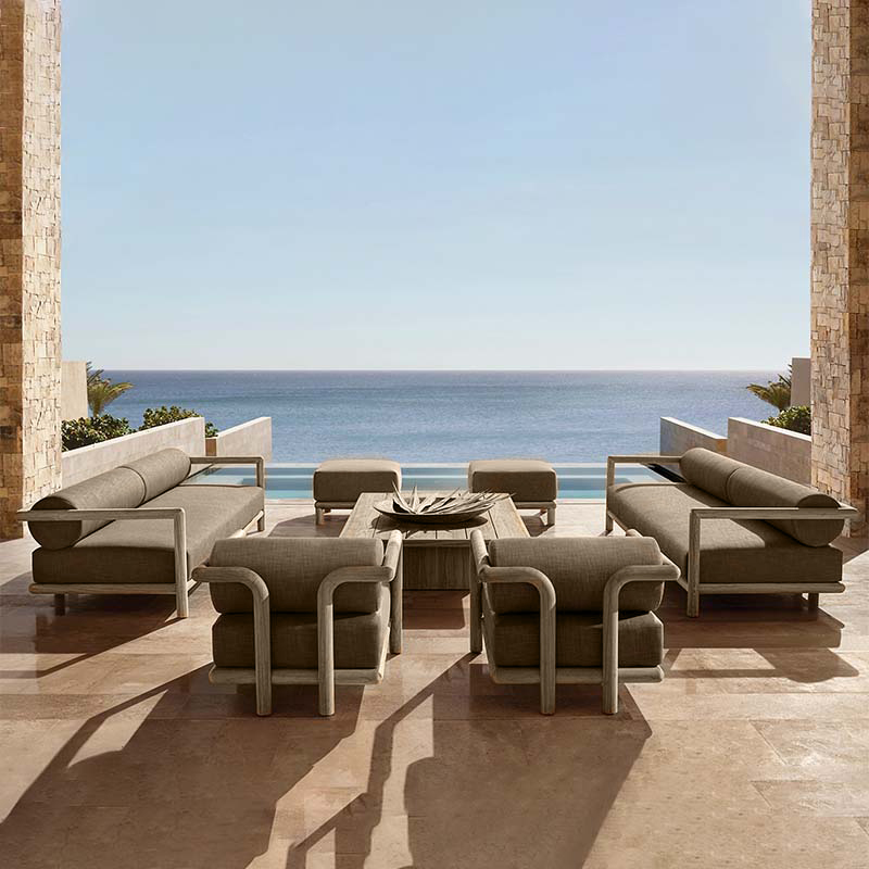 طقم أثاث خارجي للحدائق، طقم أر - مراجعة Outdoor Furniture Teak وسعره
