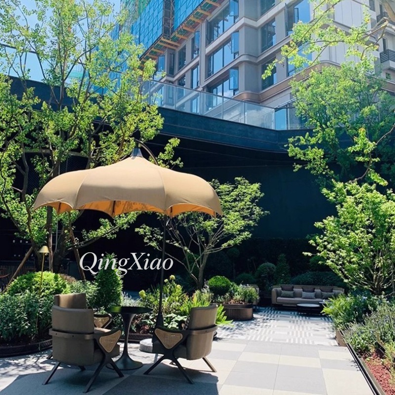مظلة كانتيليفر مقوسة مقاومة لل - مراجعة Outdoor Furniture For Cafe وسعره