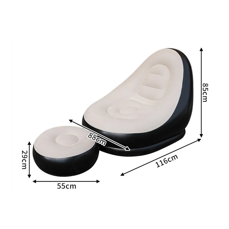 أريكة استرخاء قابلة للنفخ، كرس - مراجعة Outdoor Furniture Recliner Set وسعره