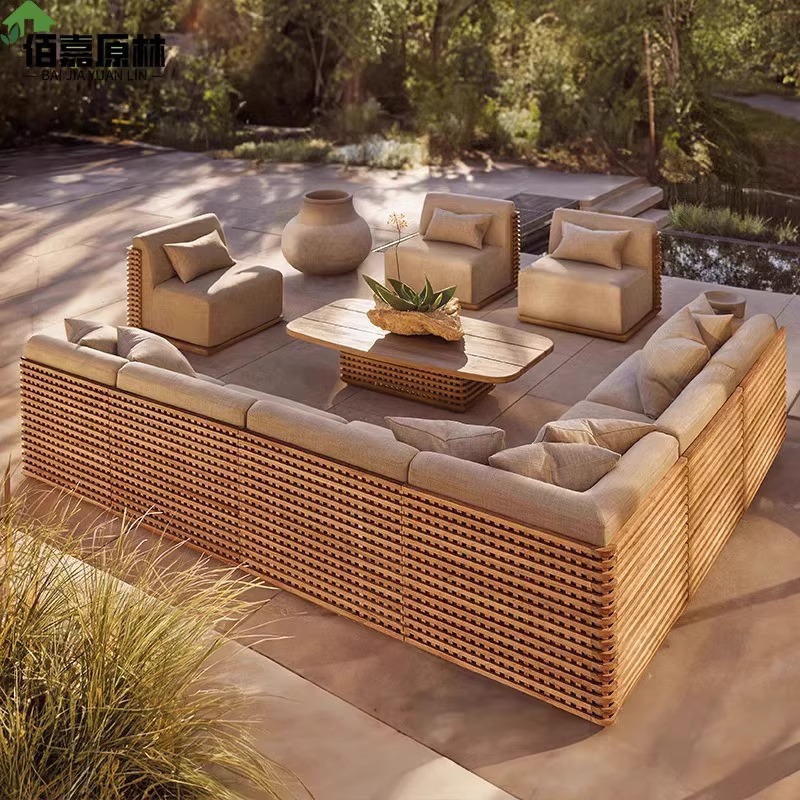 أريكة خشب الساج في الهواء الطل - مراجعة Outdoor Furniture Teak وسعره
