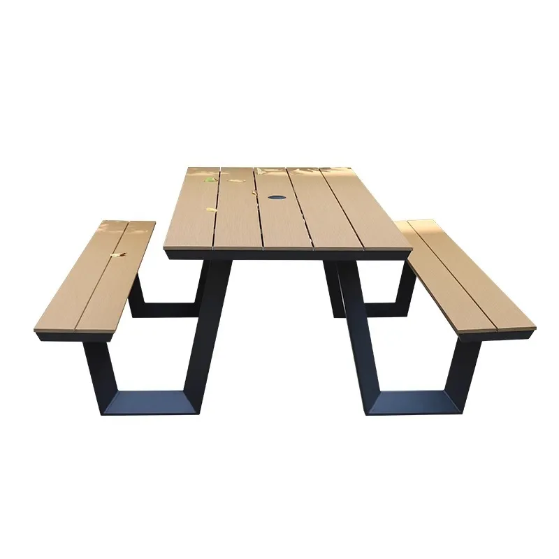 طقم طاولة وكراسي خشبية بلاستيك - مراجعة Outdoor Furniture One Piece وسعره