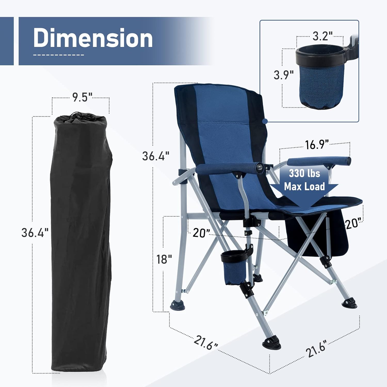 كرسي تخييم خارجي قابل للطي ومح - مراجعة Outdoor Furniture Recliner Set وسعره