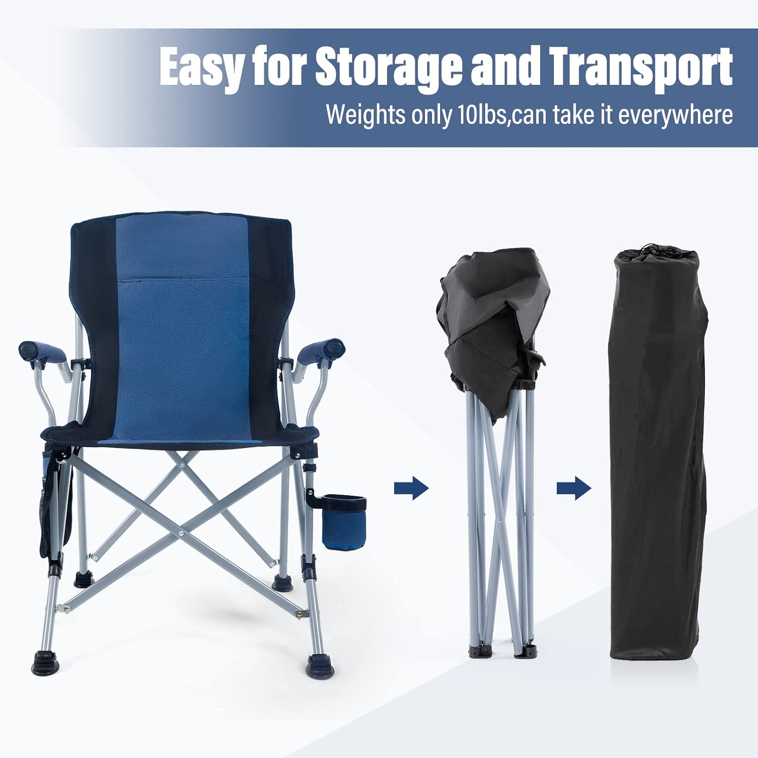 كرسي تخييم خارجي قابل للطي ومح - مراجعة Outdoor Furniture Recliner Set وسعره