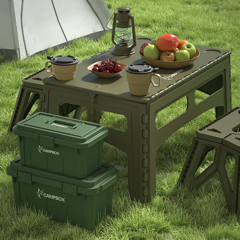 طاولة تخييم بلاستيكية ممتدة قا - مراجعة Outdoor Furniture Exhibition وسعره