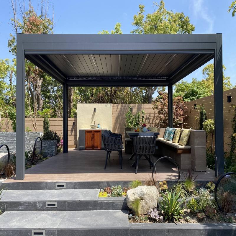 بيرجولا مستطيلة من سبائك الألو - مراجعة Outdoor Furniture For Pool وسعره