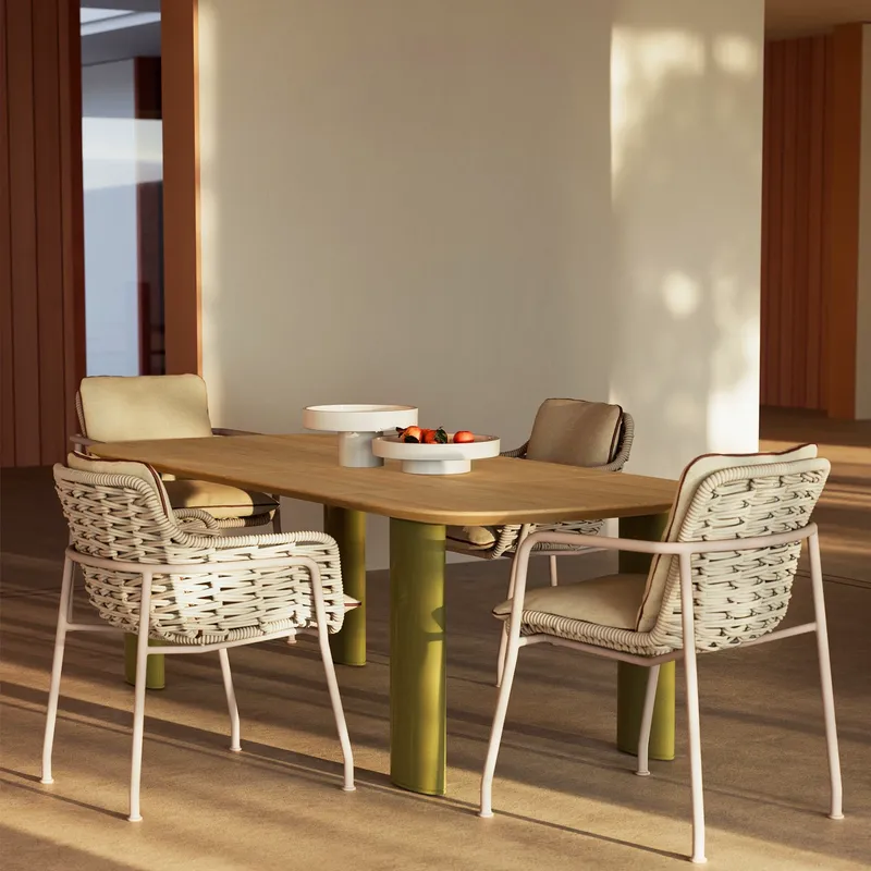 طقم طاولة وكراسي طعام خارجية م - مراجعة Outdoor Furniture For Cafe وسعره