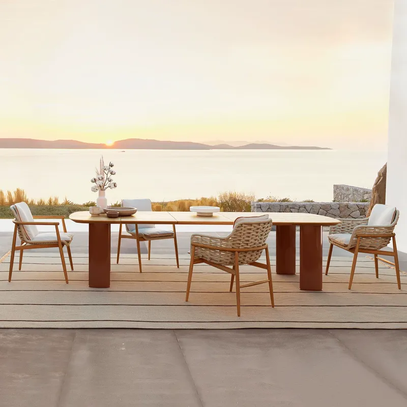 طقم طاولة وكراسي طعام خارجية م - مراجعة Outdoor Furniture For Cafe وسعره