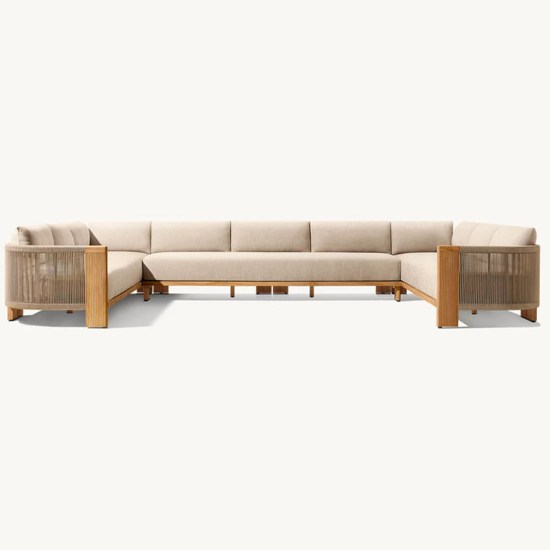 @3 #   مجموعة أريكة خارجية فاخ - مراجعة Outdoor Furniture Teak وسعره