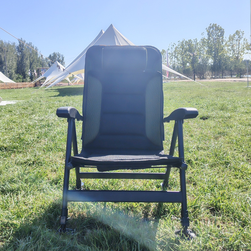كرسي خارجي محمول قابل للطي بخم - مراجعة Outdoor Furniture Recliner Set وسعره