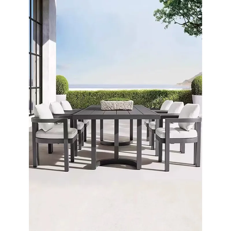 طقم طعام خشبي خارجي بتصميم نور - مراجعة Outdoor Furniture Teak وسعره