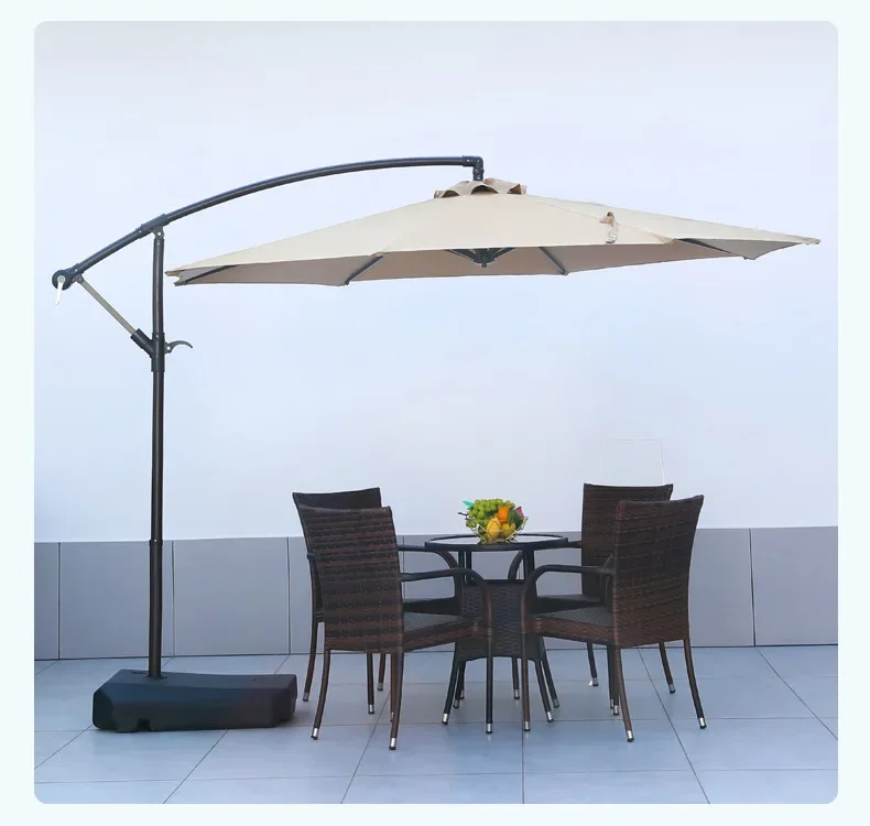 مظلة حديقة معدنية عصرية للاستخ - مراجعة Outdoor Furniture In Sale وسعره