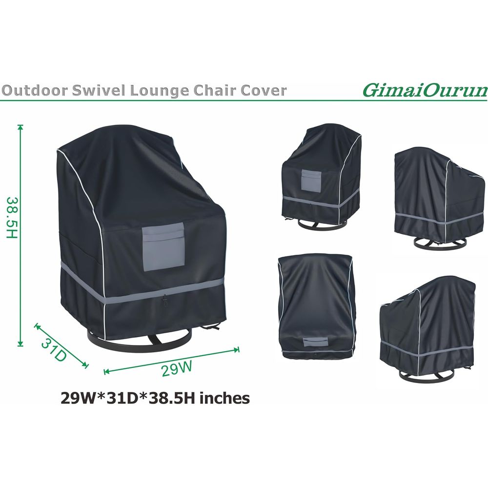غطاء كرسي هزاز دوار للاستخدام  - مراجعة Outdoor Furniture In وسعره