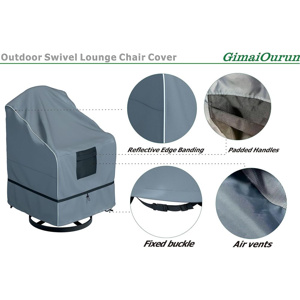 غطاء كرسي هزاز دوار للاستخدام  - مراجعة Outdoor Furniture In وسعره
