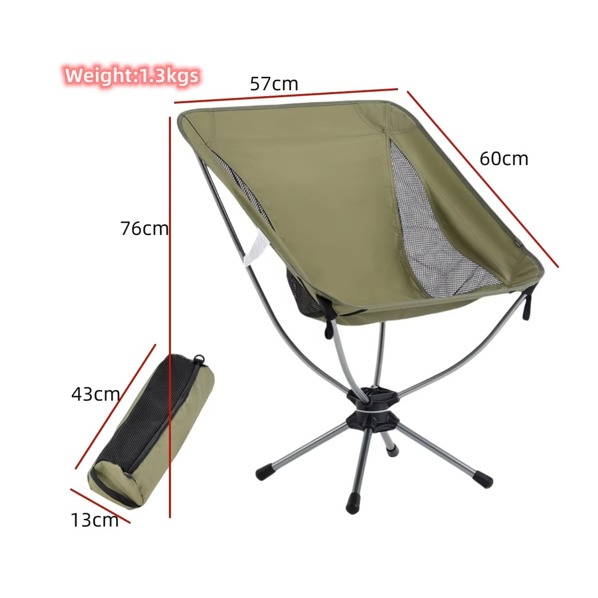 كرسي تخييم خفيف الوزن قابل للد - مراجعة Outdoor Furniture Recliner Set وسعره