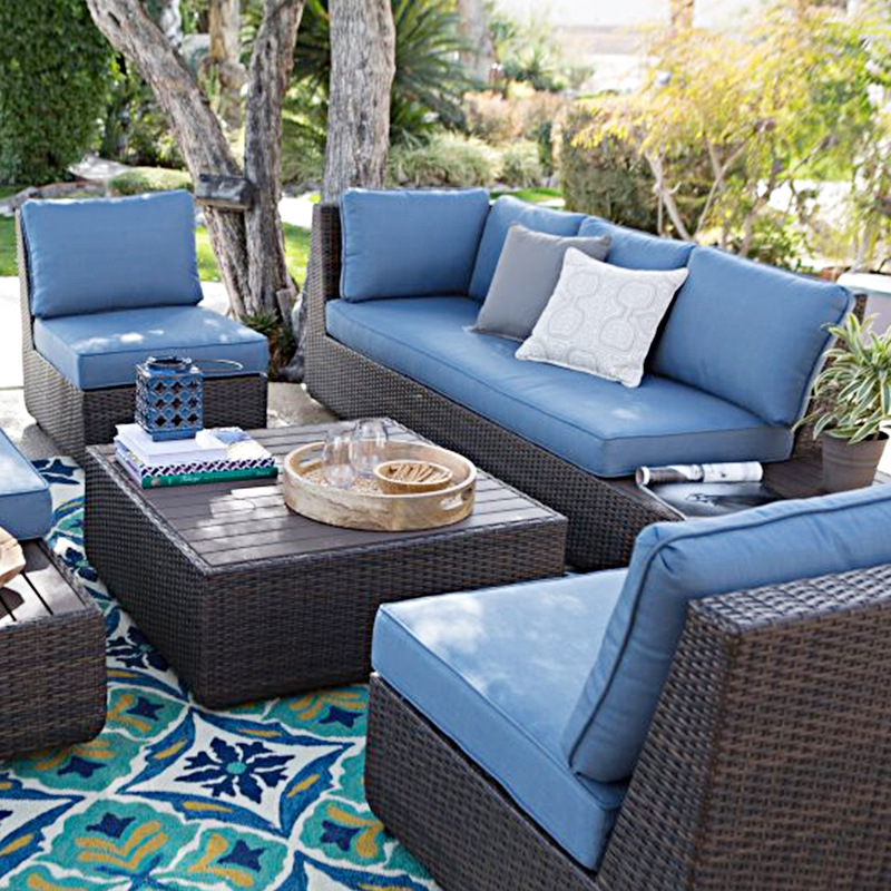 أريكة خارجية من الراتان للفناء - مراجعة Outdoor Furniture In Sale وسعره