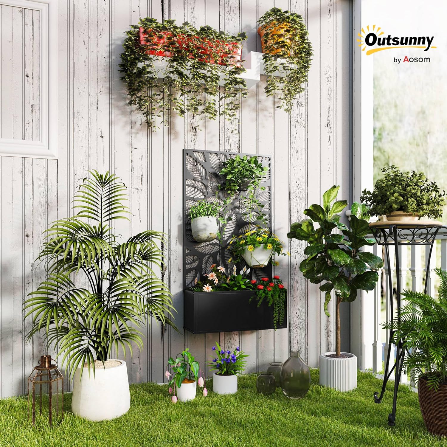 حوض زراعة معدني مرتفع مع شبكة  - مراجعة Planter Raised Metal وسعره