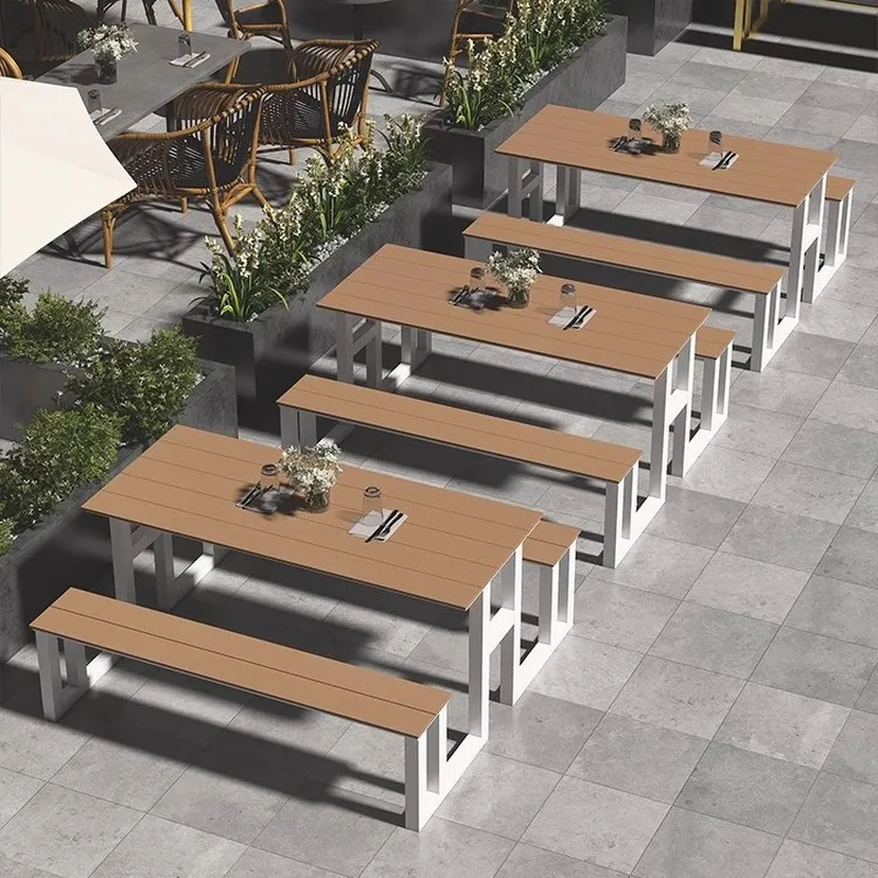 طقم طاولة وكراسي حديدية مصنوعة - مراجعة Outdoor Furniture One Piece وسعره
