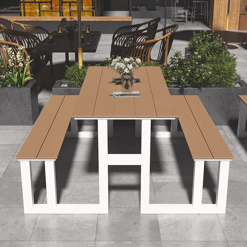 طقم طاولة وكراسي حديدية مصنوعة - مراجعة Outdoor Furniture One Piece وسعره