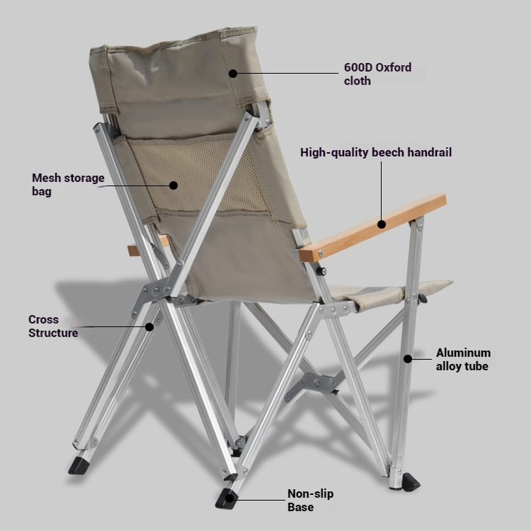 كرسي تخييم خفيف الوزن من الألو - مراجعة Outdoor Furniture Recliner Set وسعره